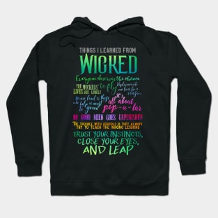 Things I Learned From Wicked Hoodie